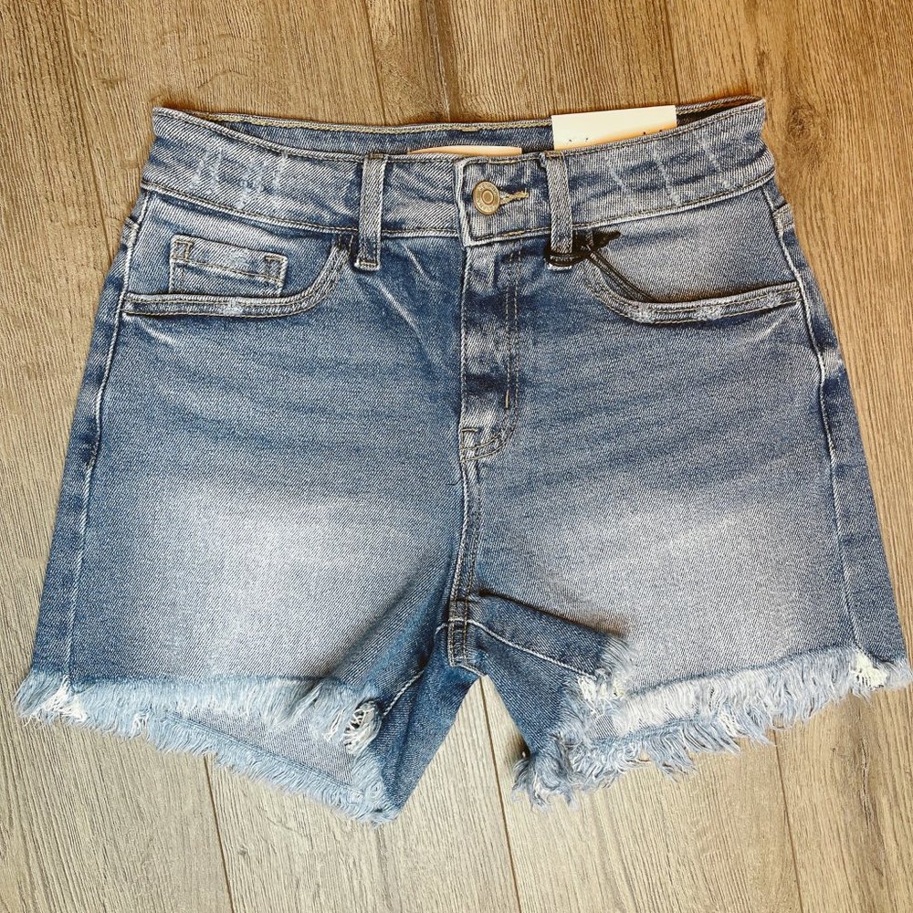 Cutoff Denim Shorts
